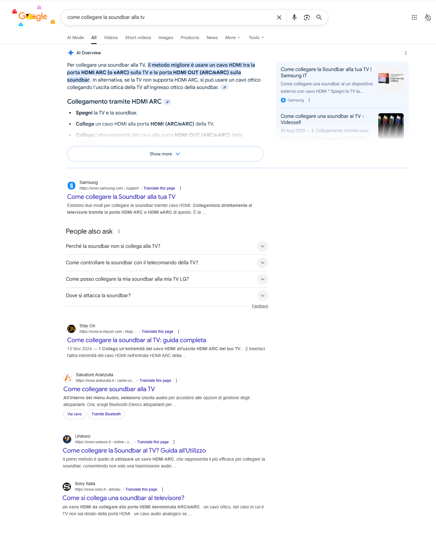 screenshot risultati AI Aranzulla perde il 25% delle visite con l'AI | AG contents